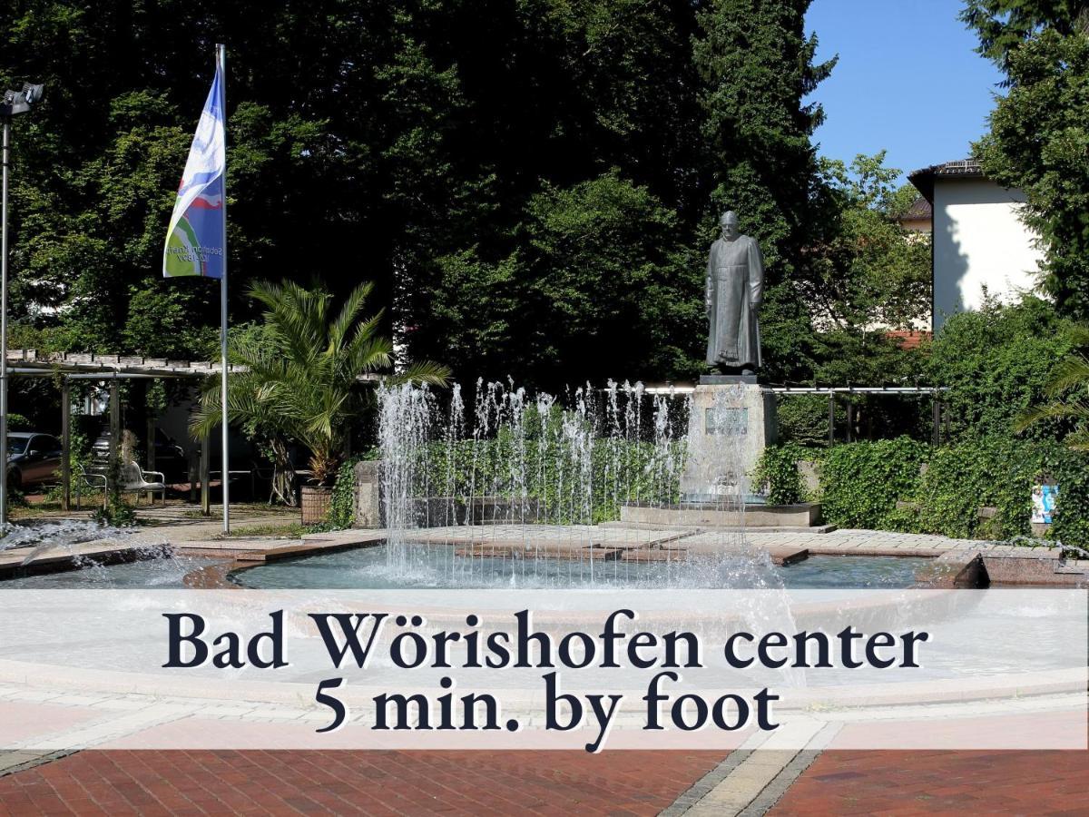 Hallo!-Apartment: Spacious City-Center Flat with Sunny Terrace Bad Worishofen Exterior photo